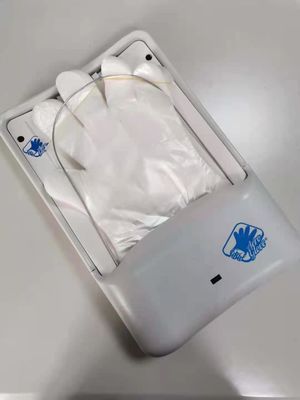 12W No Touch Biodegradable PE Plastic Glove Dispenser Wall Mount